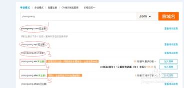 小白们如何注册域名