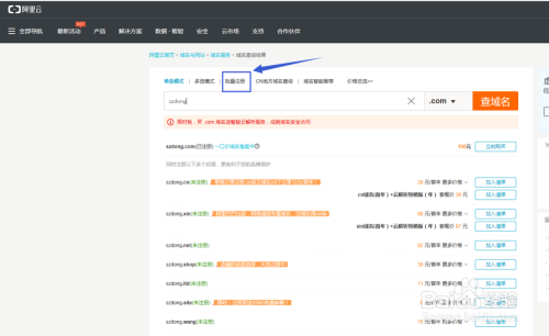 如何购买域名?怎么批量查询自己注册域名?