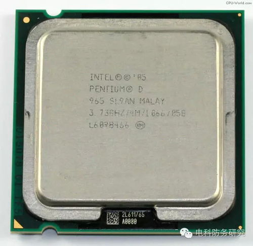 Intel CPU发展简史 从4004到现代处理器的里程碑